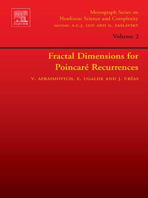 cover image of Fractal Dimensions for Poincare Recurrences